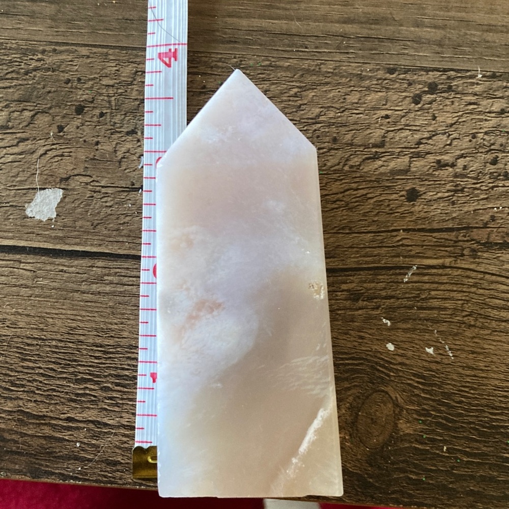 Pink Stone Crystal Tower